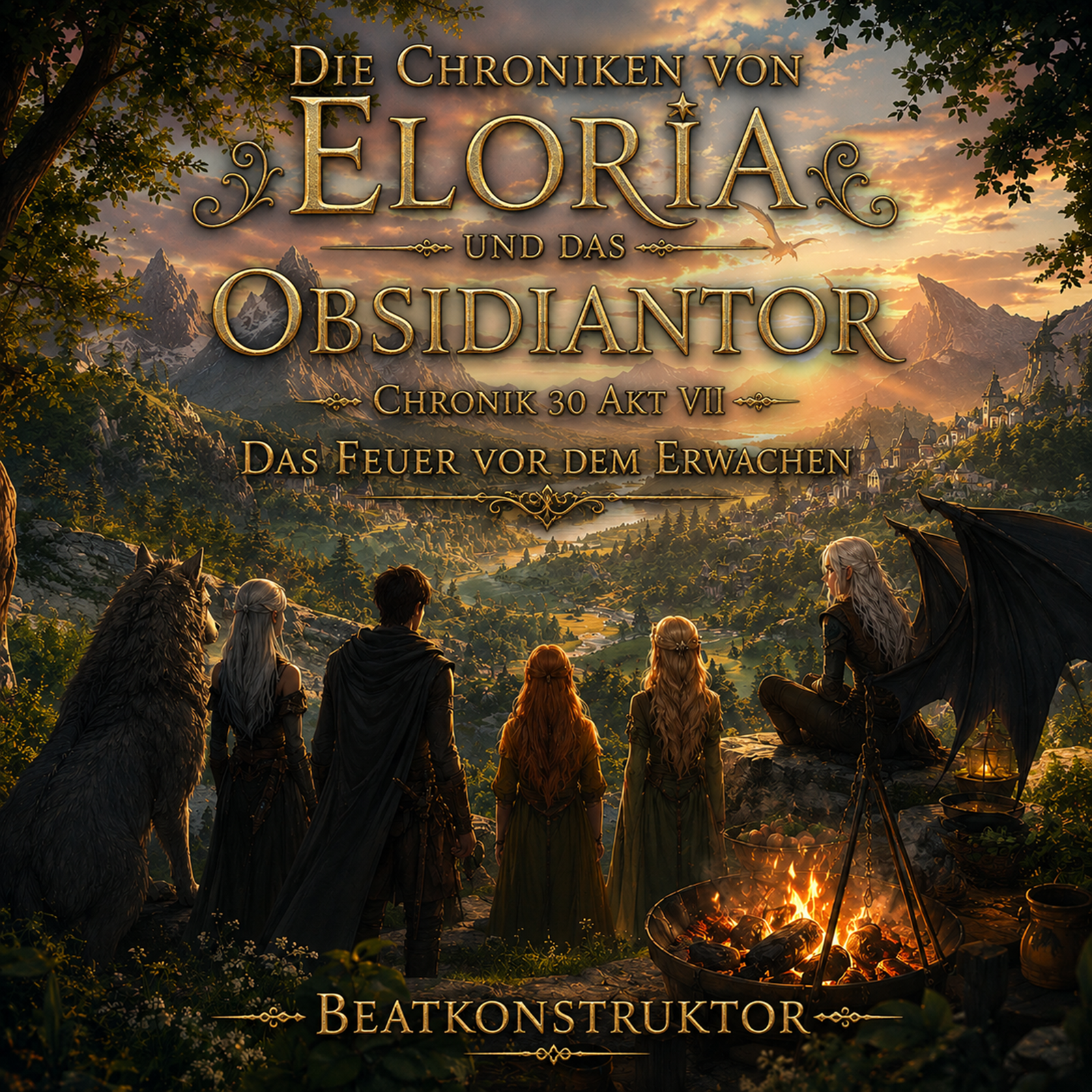 Die Chroniken von Eloria und das Obsidiantor Chronik 30 Akt VII Das Feuer vor dem Erwachen