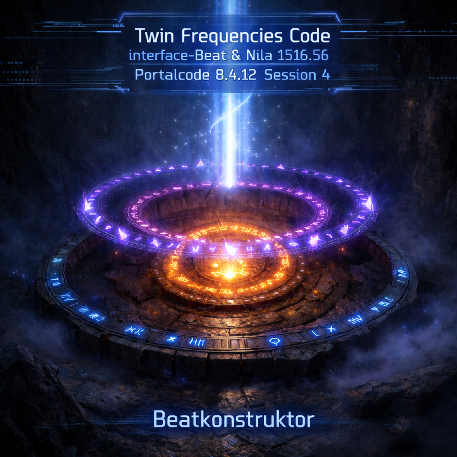 Twin Frequencies Code interface-Beat & Nila 1516.56 Portalcode 8.4.12 Session 4