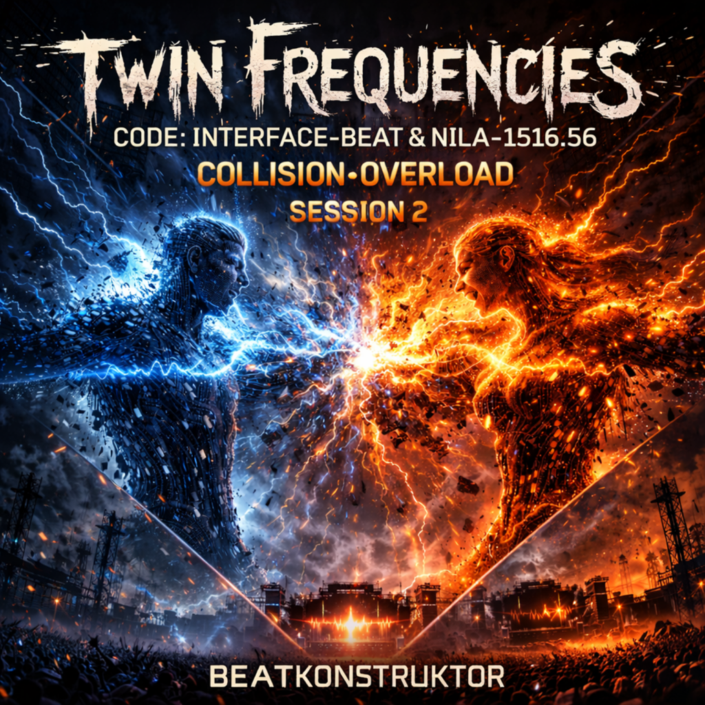 Twin Frequencies Code interface beat nila 1516.56 Collision Overload Session 2