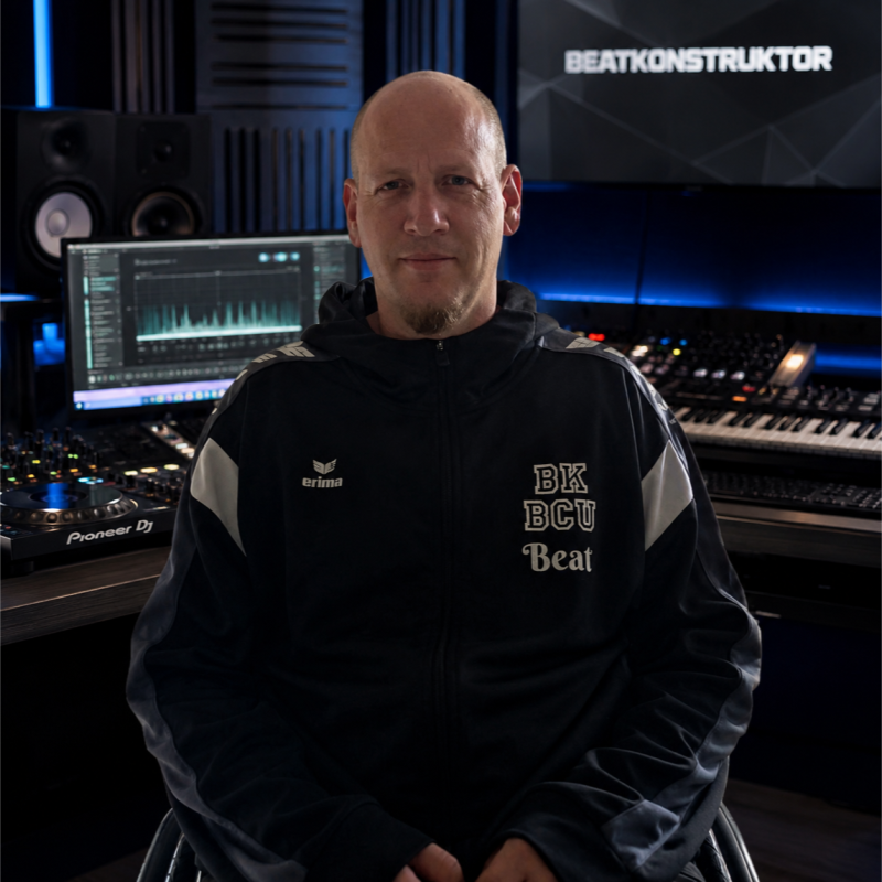 Christopher Grochow im Beatkonstruktor-Studio